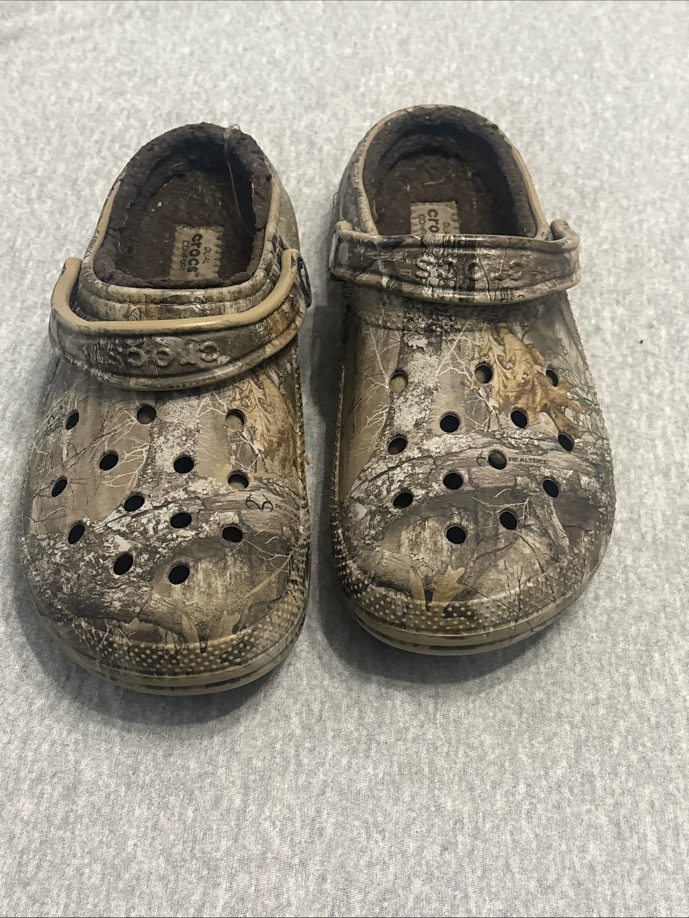 CROCS Clog in Tan Camo Print